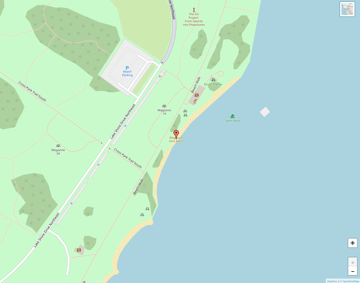 Magnuson Park Map