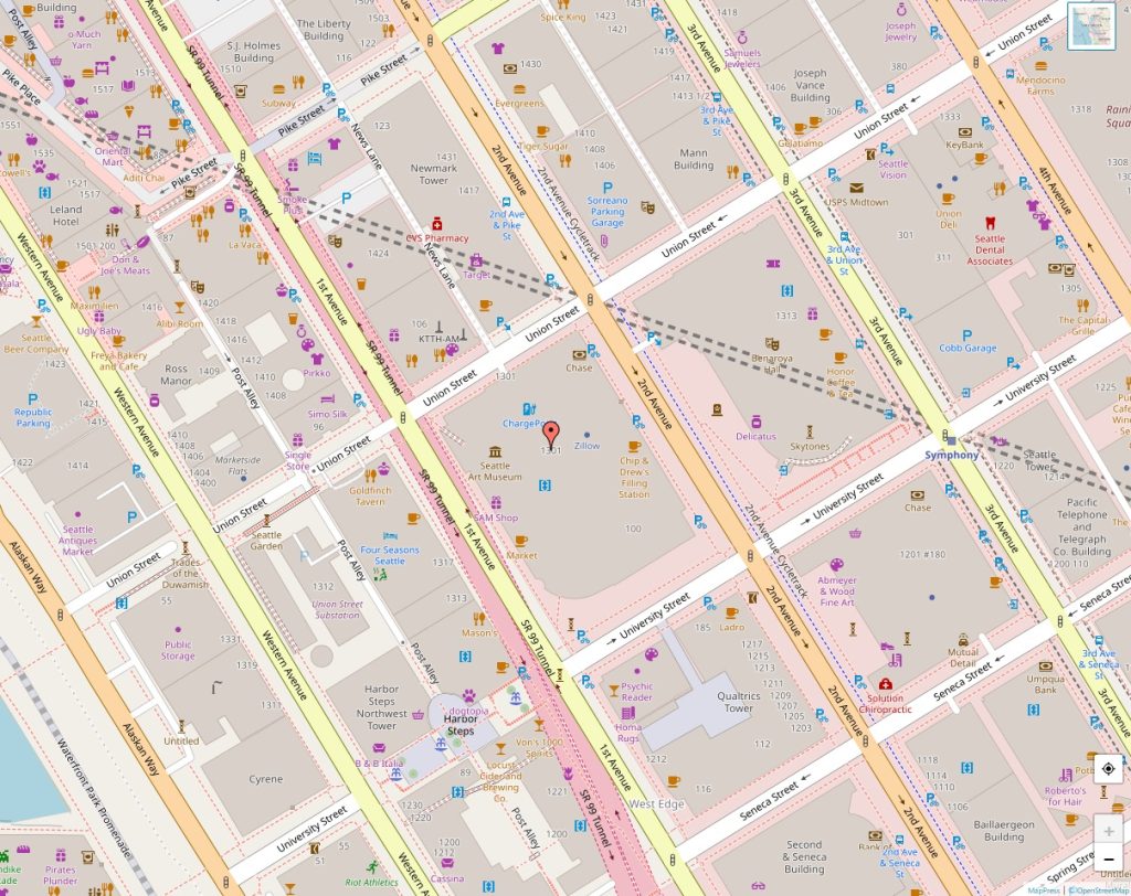 Russell Investments Center Map